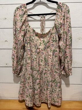 lucy paris hazel smocked dropped waist dress Lucy Paris Yellow Hazel Smockes Dropped Waist Dress Size L
